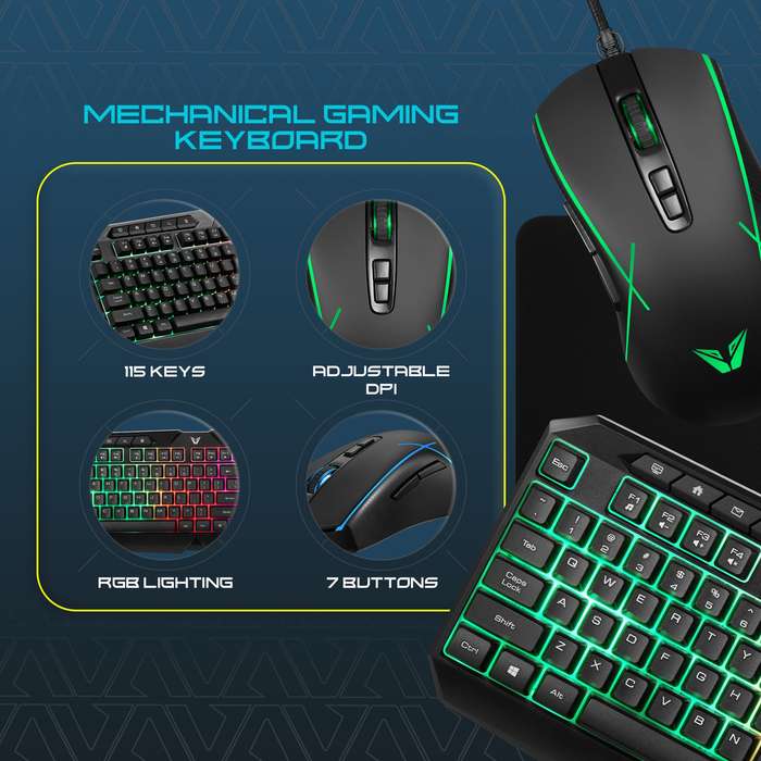 Volkano VX Gaming Helios Series 3in1 Combo