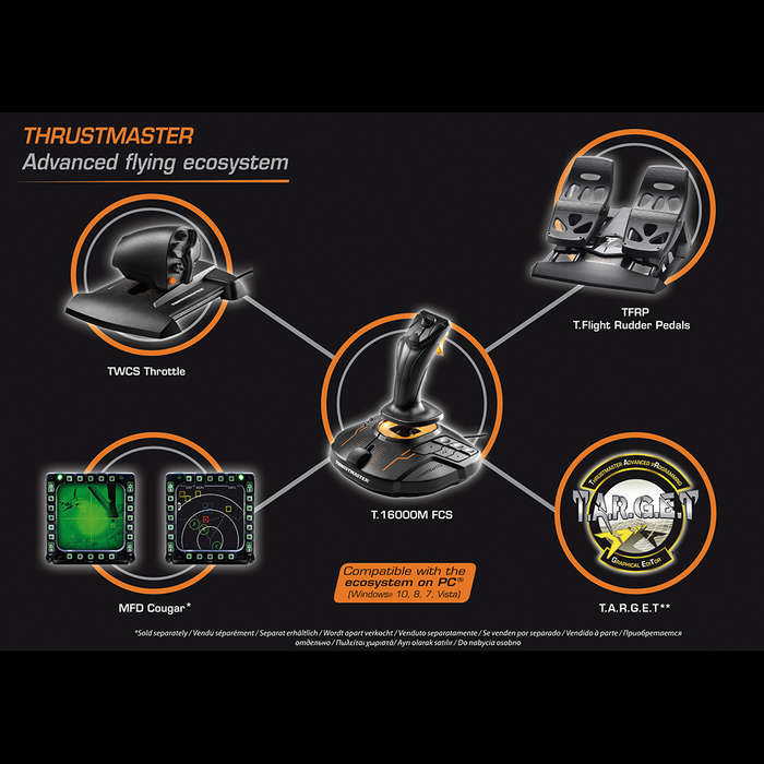 Thrustmaster T 16000M Flight Pack