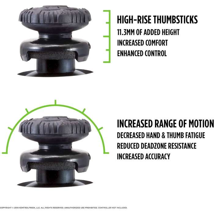 Kontrolfreek Thumbsticks FPS Nightfall PS