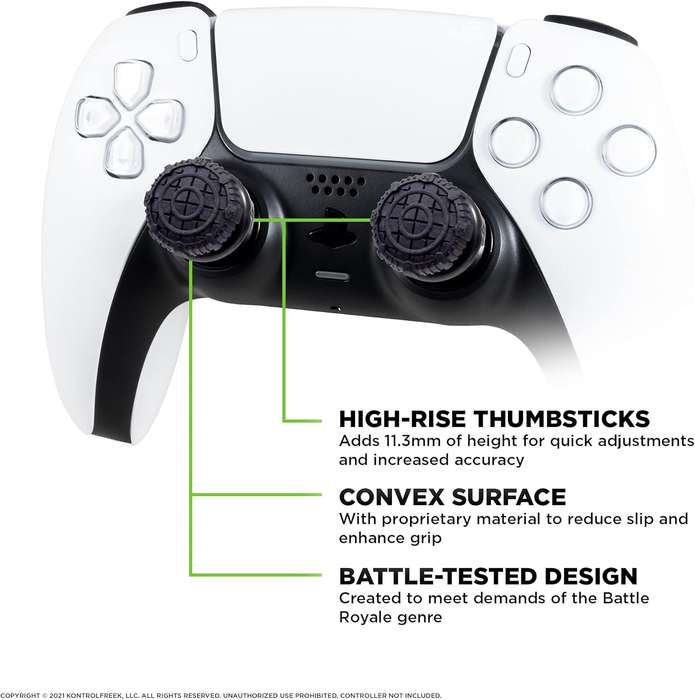 Kontrolfreek Thumbsticks Performance Kit Nightfall PS