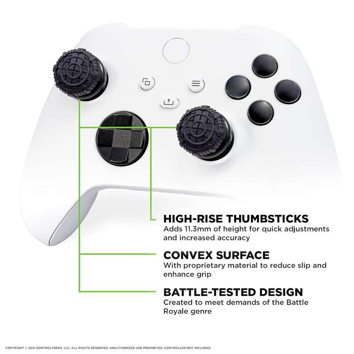 Kontrolfreek Thumbsticks Performance Kit Nightfall Xbox