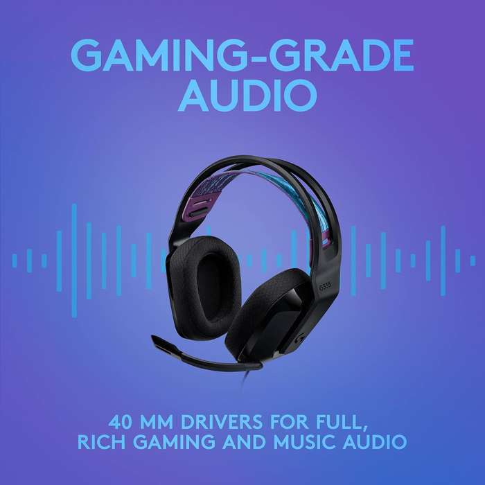 Logitech G335 Gaming Headset Black