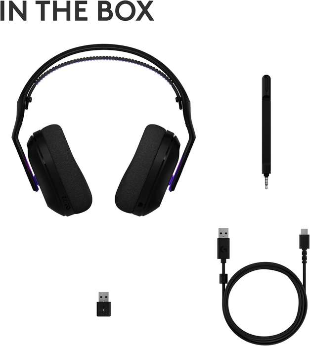 Logitech G522 Lightspeed Wireless Gaming Headset Black