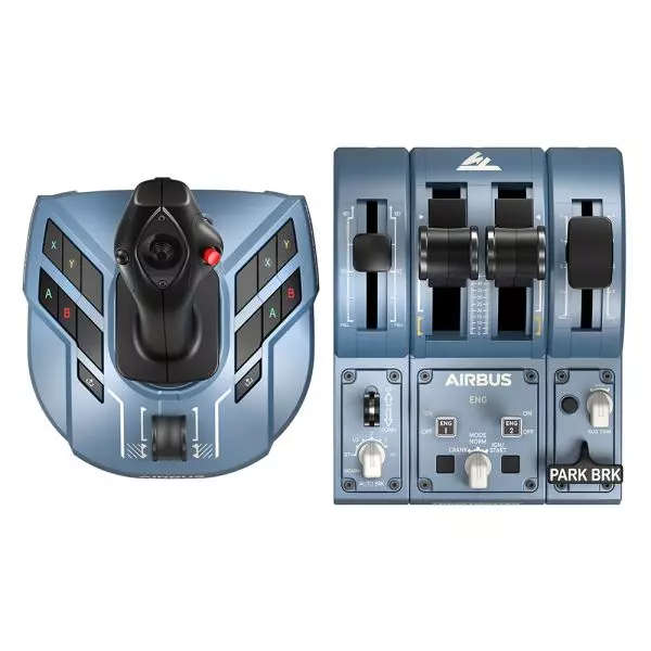 Thrustmaster TCA Captain Pack X Airbus Edition flaps and spe