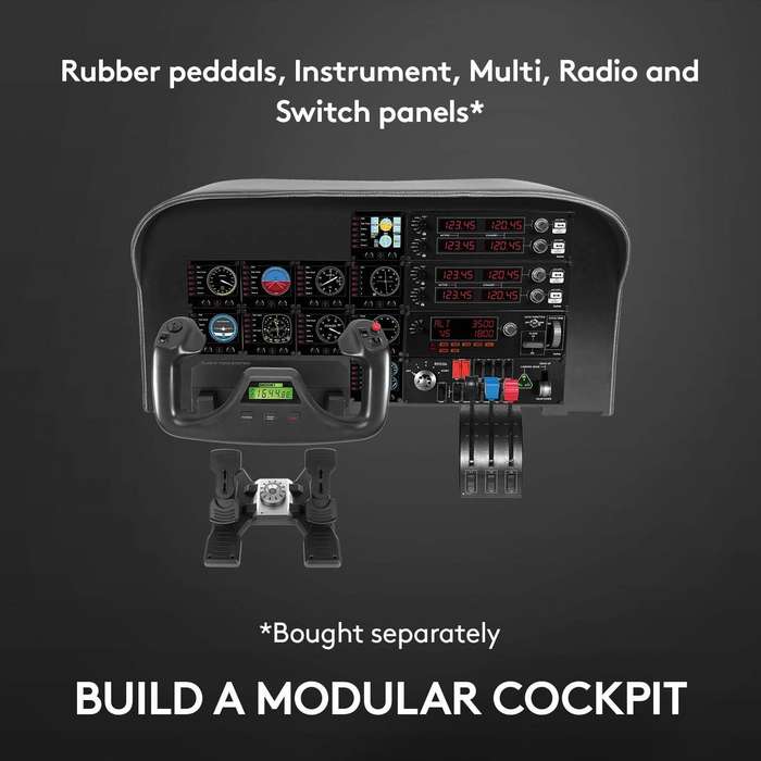 Logitech G Saitek Flight Yoke System