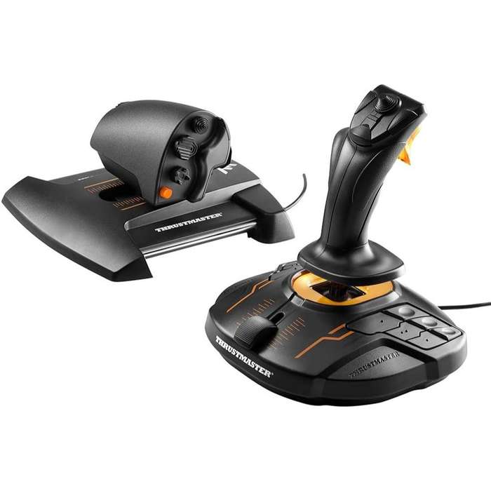 Thrustmaster T 16000M HOTAS WW Flight Stick TWCS Throttle PC
