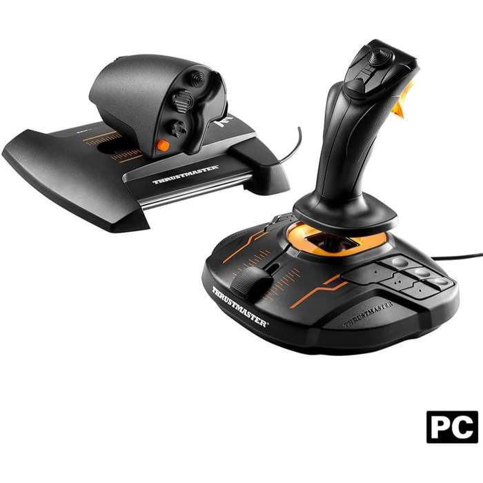 Thrustmaster T 16000M HOTAS WW Flight Stick TWCS Throttle PC