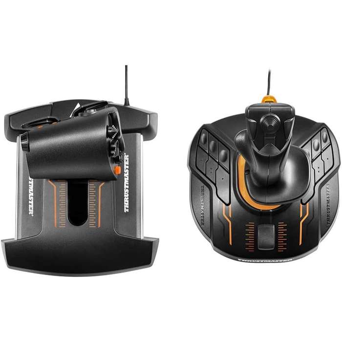 Thrustmaster T 16000M HOTAS WW Flight Stick TWCS Throttle PC