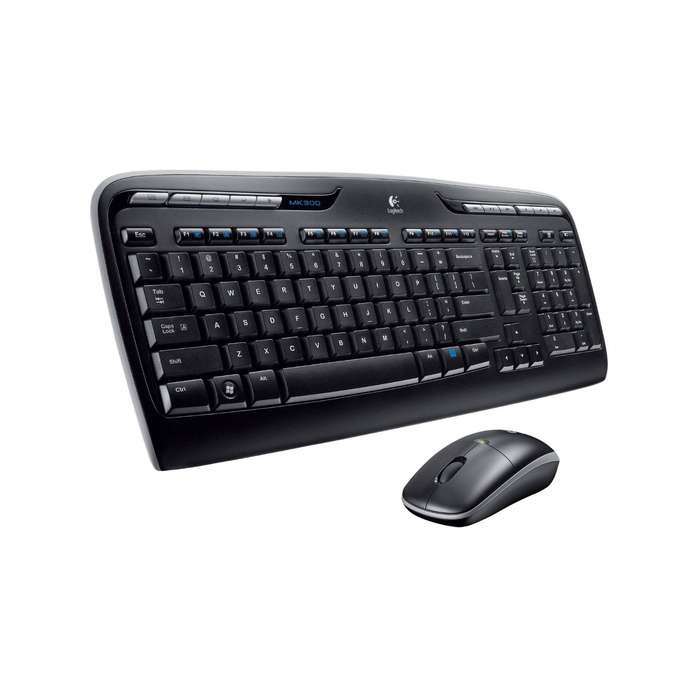 LOGITECH WIRELESS MOUSE |  KEYBOARD COMBO MK330 BLACK 2 YEAR CARRY IN WARRANTY
