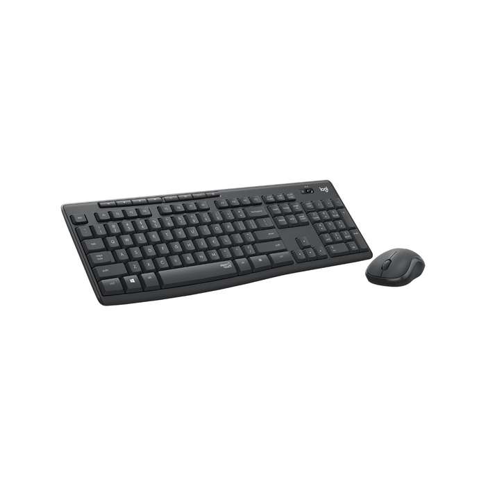 LOGITECH MK295 WIRELESS SILENT KEYBOARD AND MOUSE COMBO |  GRAPHITE