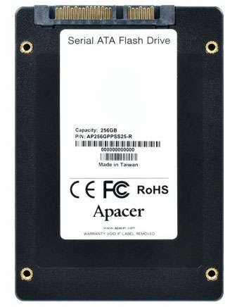 Apacer 256GB NAS SSD Drive; Interface