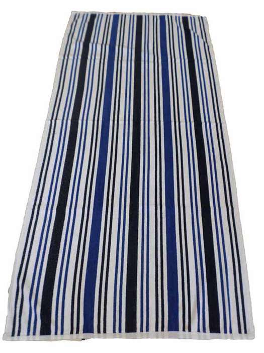 Bunty's Beach Towel 0600 - Design 035 - 090x180cms - Alpine Stripes - 01 Pc Pack