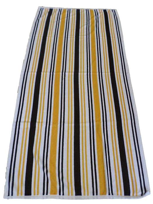 Bunty's Beach Towel 0600 - Design 035 - 090x180cms - Alpine Stripes - 01 Pc Pack