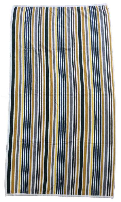 Bunty's Beach Towel 0600 - Design 017 - 090x180cms - Candy Stripes 03 - 01 Pc Pack