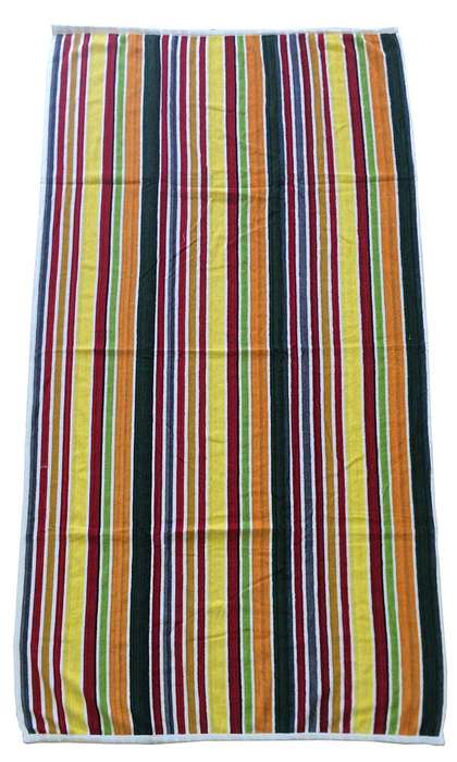 Bunty's Beach Towel 0600 - Design 017 - 090x180cms - Candy Stripes 03 - 01 Pc Pack