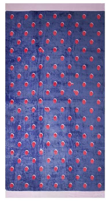 Bunty's Beach Towel 0800 - Design 029 - 100x180cms - 835GMS - Joules Shadow Spot - SLIGHTLY IMPER...