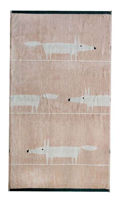 Bunty's Beach Towel 0700 - Design 097 - 095x150cms - Joules Mr Fox - 730GMS