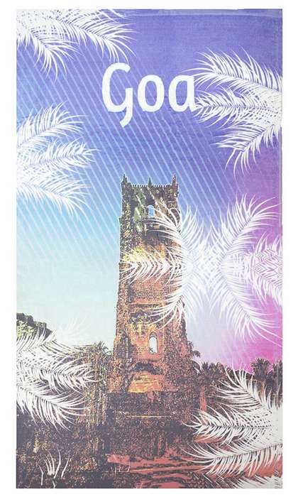 Bunty's Printed Beach Towel Design 058 - 080x150cms - 392GMS
