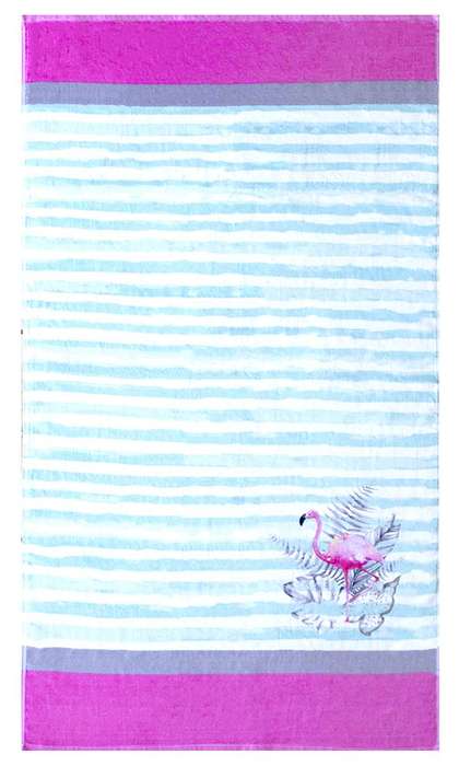 Bunty's Printed Beach Towel Design 066 - 080x150cms - 450GMS