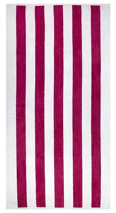 Bunty's Beach Towel 1000 - Design 24 - 100x180cms - Reversible Cabana
