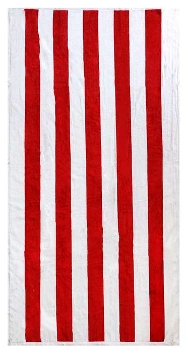Bunty's Beach Towel 1000 - Design 24 - 100x180cms - Reversible Cabana