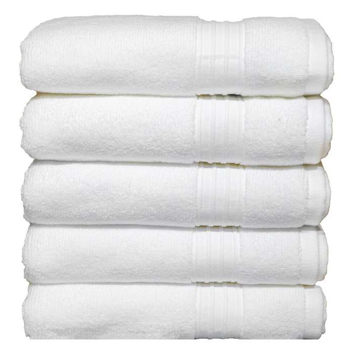 Bunty's Luxurious 570 GSM Zero Twist 50x90cms Hand Towels