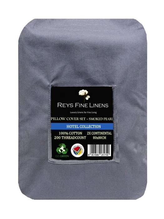 Rey's Fine Linen - Hotel Collection - Oxford Pillow Cover Set