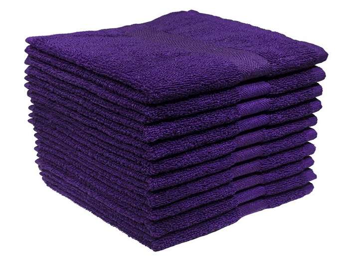 Bunty's Recycled Yarn - Ocean's 380GSM - Guest Towels 033x050cms - 6 Colours