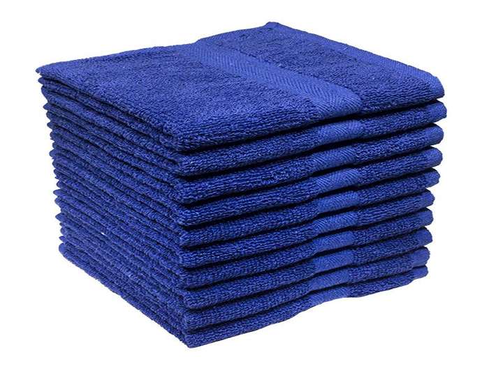 Bunty's Recycled Yarn - Ocean's 380GSM - Guest Towels 033x050cms - 6 Colours