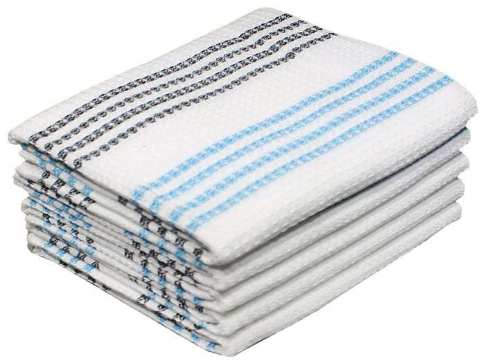 Bunty's Kitchen Towel - Design 2075 - 045x070cms - (05 Pc Pack) - Stripes