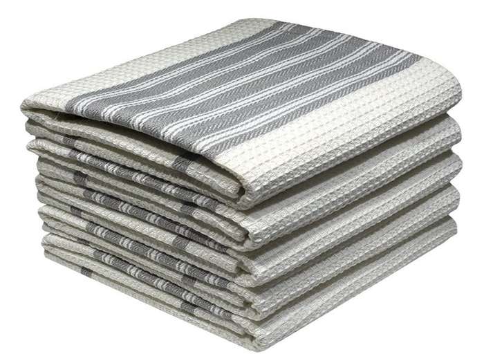 Bunty's Kitchen Towel - Design 2292 - 045x070cms - (05 Pc Pack) - Stripes