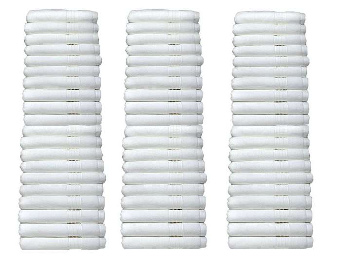 Bunty's Luxurious 570 GSM Zero Twist 50x90cms Hand Towels