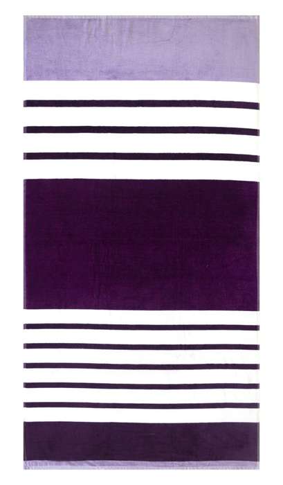 Bunty's Beach Towel 0700 - Design 258 - Slightly Imperfect - 097x188cms - Stripes - 734GMS