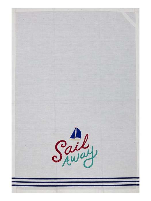 Bunty's Kitchen Towel - Design 2104 - 046x071cms - (05 Pc Pack) - Drop Anchor