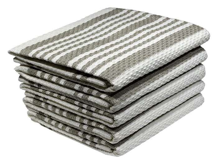 Bunty's Kitchen Towel - Design 2378 - 050x080cms - (05 Pc Pack) - Stripes