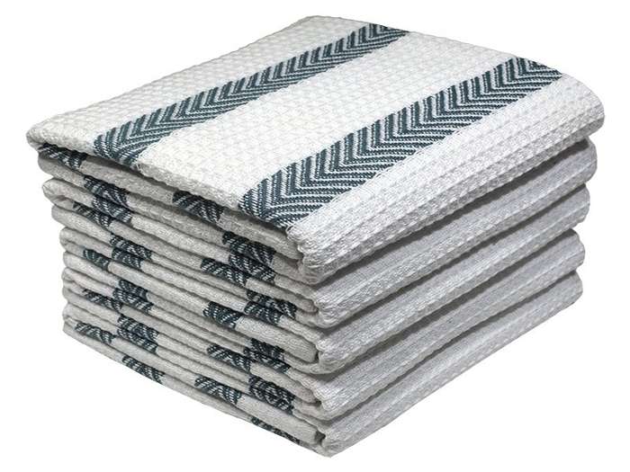Bunty's Kitchen Towel - Design 2496  - 047x072cms - (05 Pc Pack) - Stripes