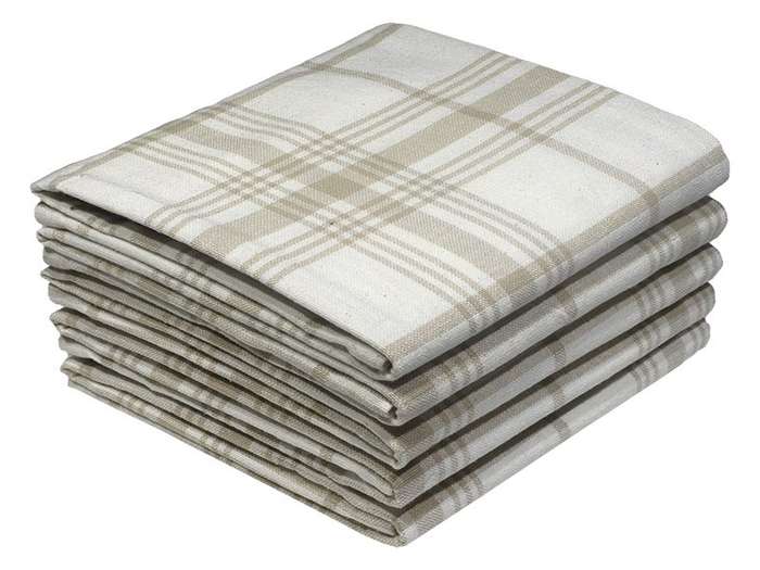 Bunty's Kitchen Towel - Design 2603  - 046x066cms - (05 Pc Pack) - Checks