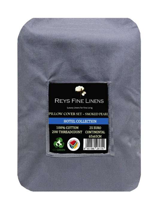 Rey's Fine Linen - Hotel Collection - Oxford Pillow Cover Set