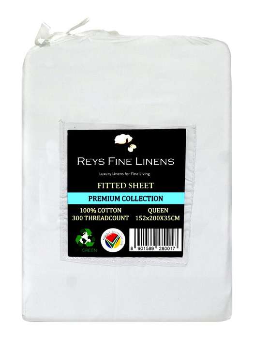 Rey's Fine Linen - Premium Collection - Fitted Sheet