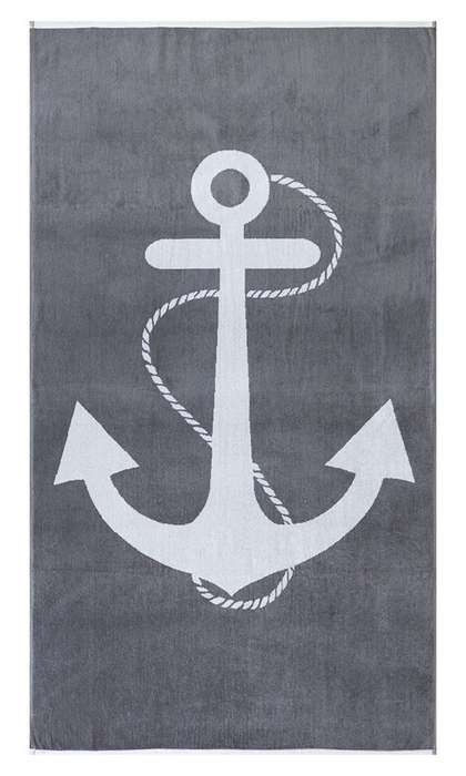 Bunty's Beach Towel 0700 - Design  279 - 095x180cms - 745GMS - Anchor