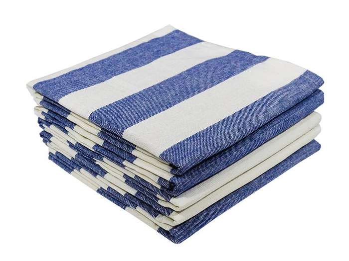 Bunty's Kitchen Towel - Design 2804 - 048x069cms - (05 Pc Pack) - Stripes