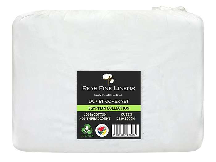 Rey's Fine Linen - Egyptian Collection - Duvet Cover Set