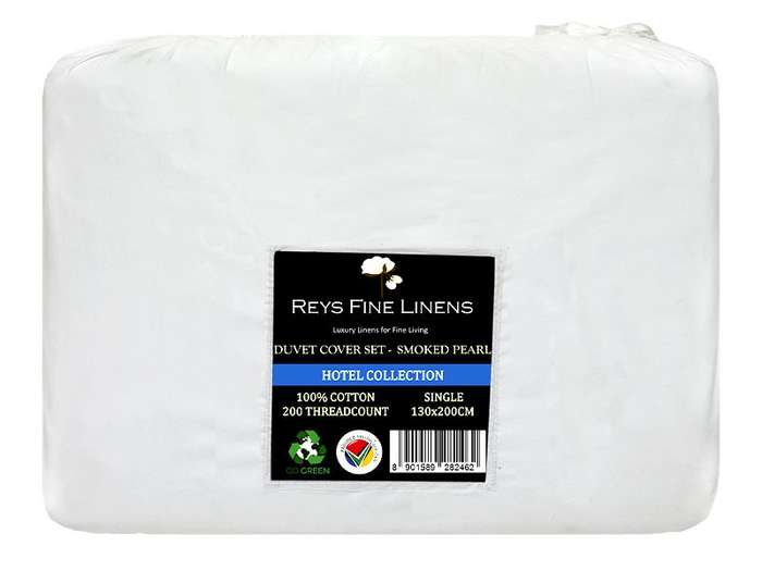 Rey's Fine Linen - Hotel Collection - Oxford Duvet Cover Set