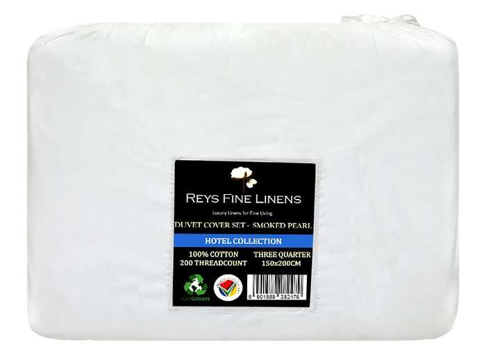 Rey's Fine Linen - Hotel Collection - Oxford Duvet Cover Set