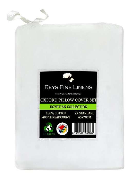 Rey's Fine Linen - Egyptian Collection - Pillow Cover Set