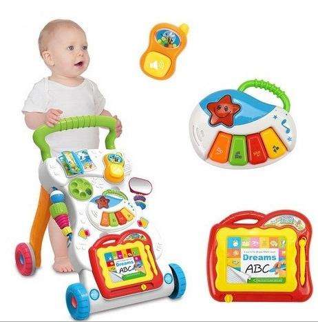Multifunctional Baby Music Walker