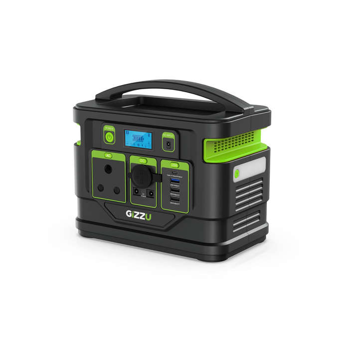 Gizzu 518Wh Portable Power Station 1 x 3 Prong SA Plug Point