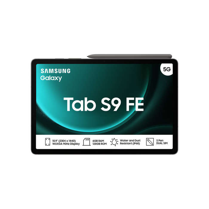 Samsung Galaxy Tab S9 FE (X516) 10.9 128GB Wi-Fi Only Tablet  Grey