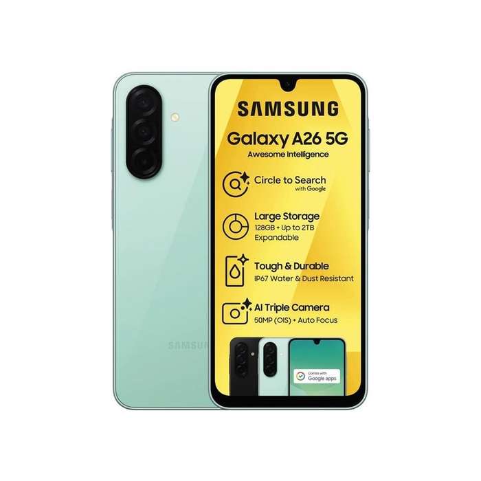 Samsung Galaxy A26 5G 128GB Dual SIM  Green