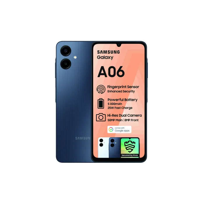 Samsung Galaxy A06 64GB Blue Black